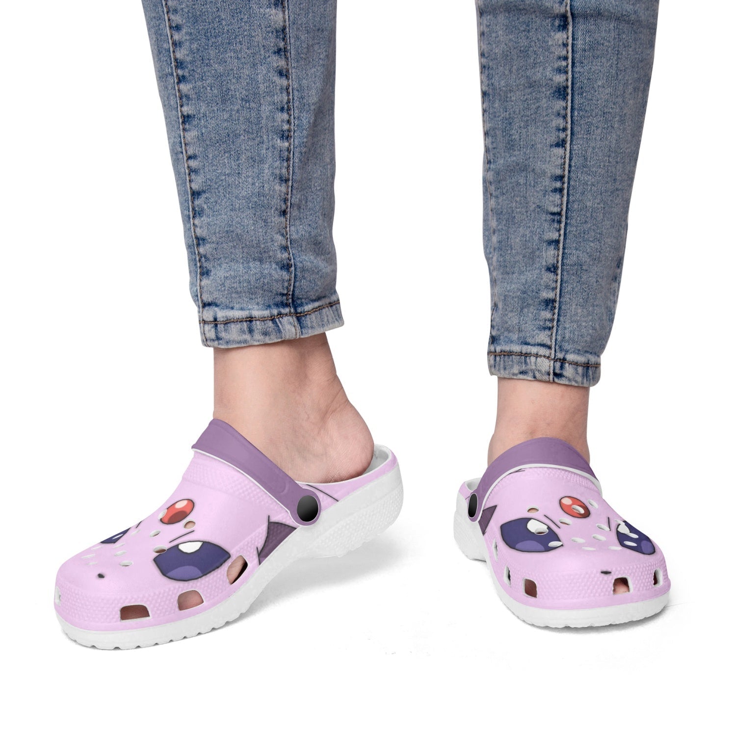 Espeon Pokemon Custom Clogs for Kids