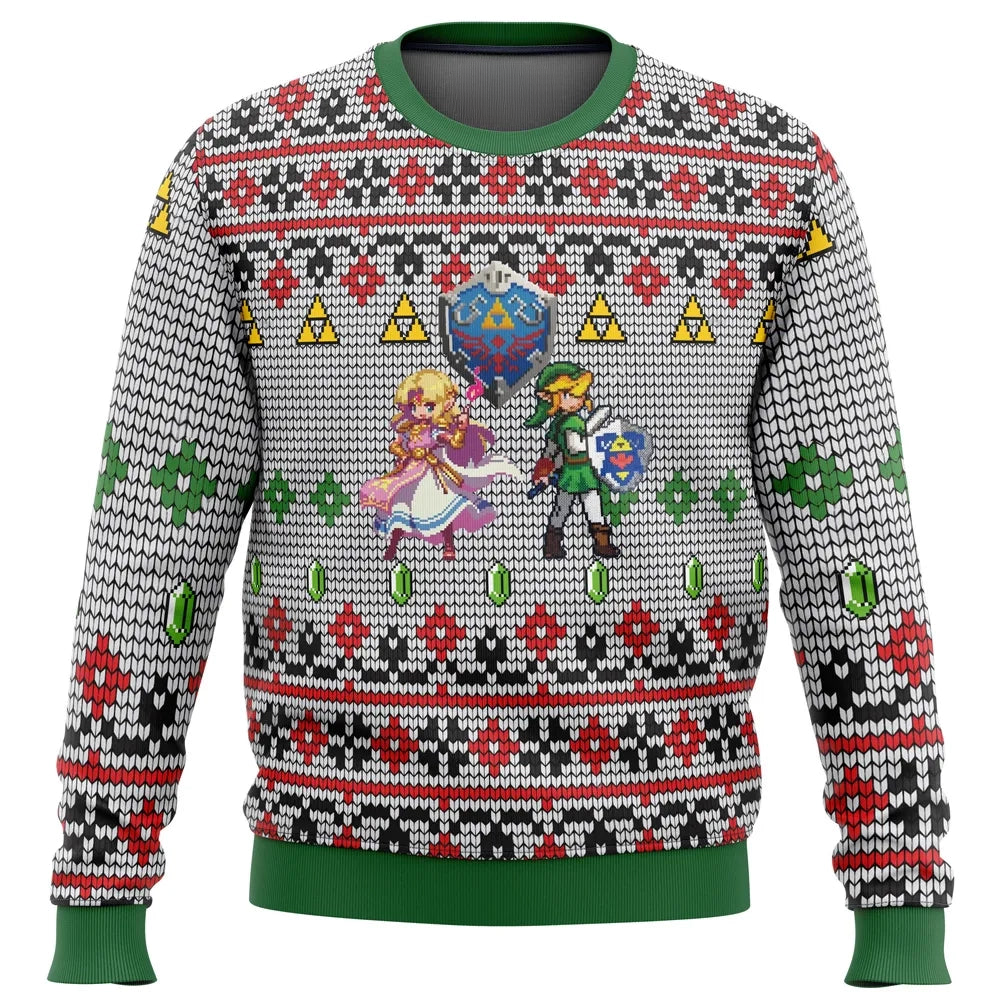 Zelda and Link Ugly Christmas Sweater