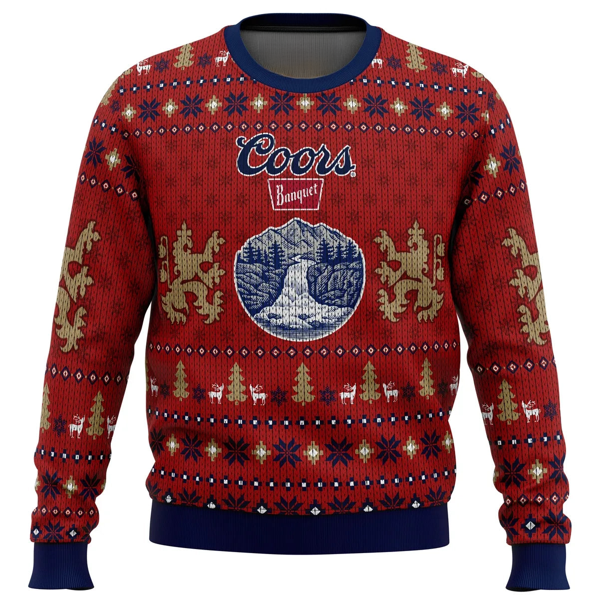 Coors Banquet Ugly Christmas Sweater