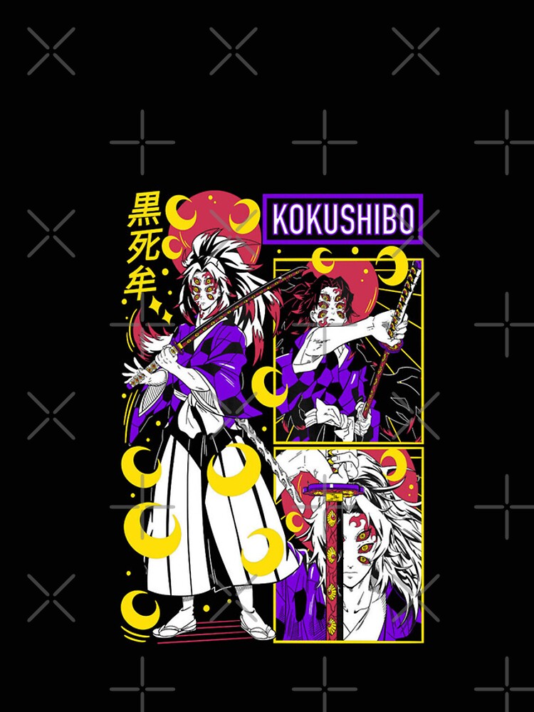 Nysekai "Kokushibo Moon Blade" Kimetsu no Yaiba iPhone 11-16 Phone Case