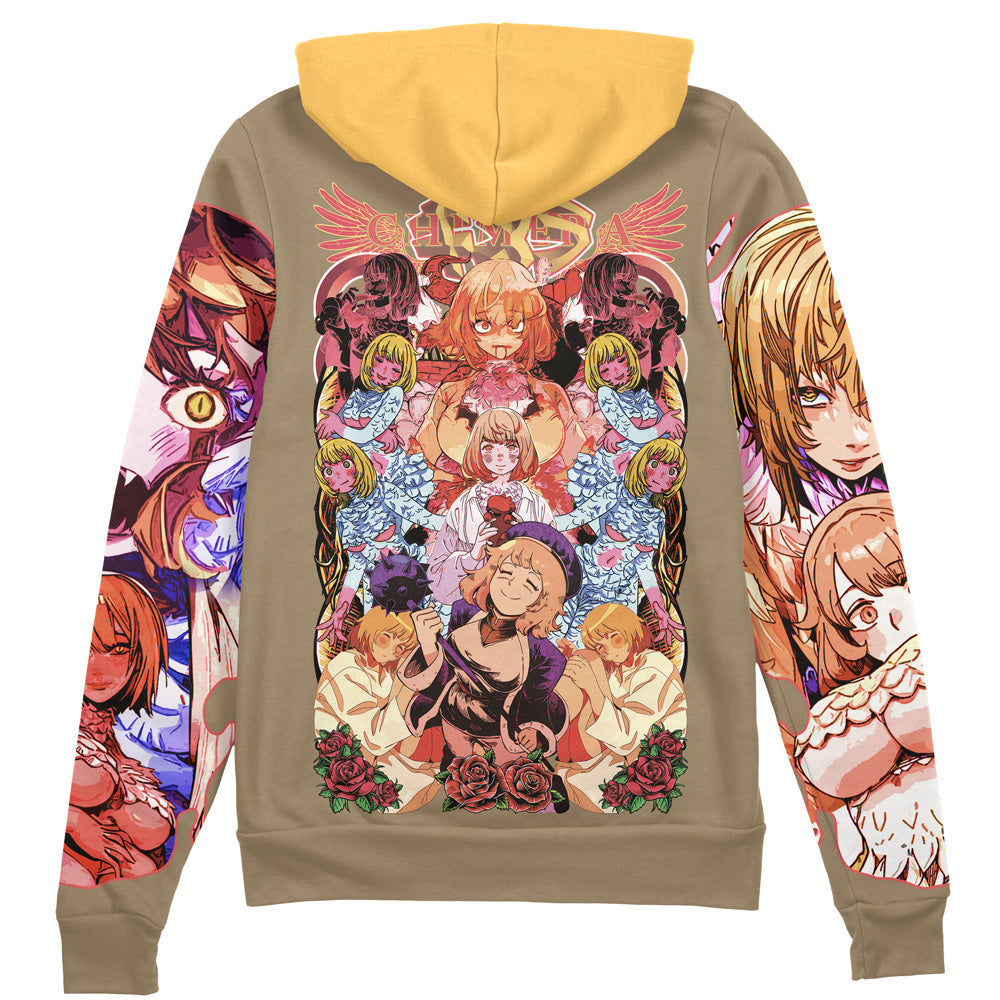 Falin Touden Delicious in Dungeon Streetwear Zip Hoodie Jacket