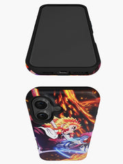 Nysekai "Mugen Train Arc" Demon Slayer iPhone 11Pro-16Pro Tough Case