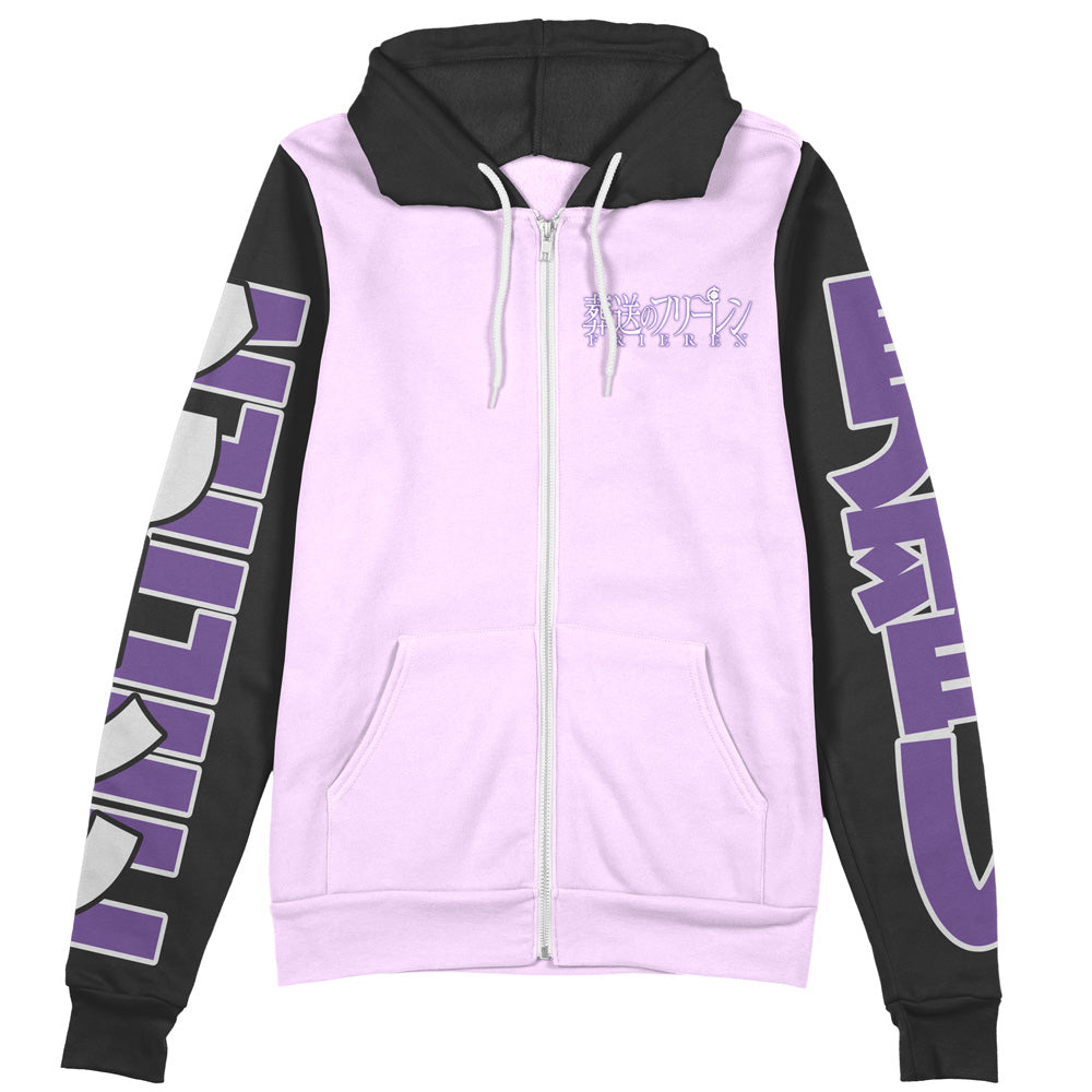 Fern V2 Frieren Beyond Journey’s End Streetwear Zip Hoodie Jacket