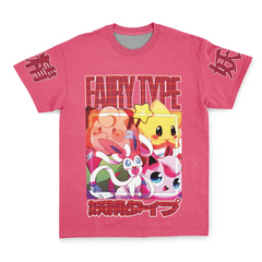 Fairy Type Pokemon Streetwear T-Shirt