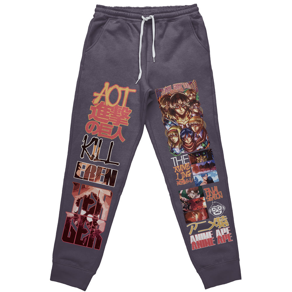 Final Chapter Attack on Titan Streetwear Sweatpants