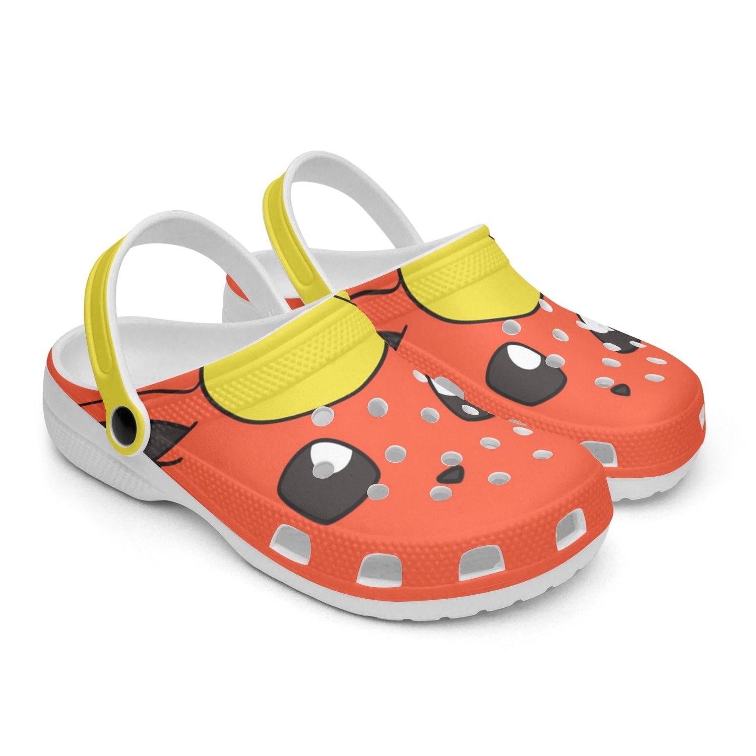 Flareon Pokemon Custom Clogs for Kids