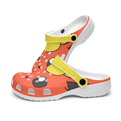 Flareon Pokemon Custom Clogs for Kids