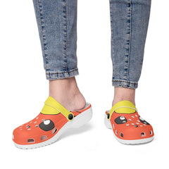 Flareon Pokemon Custom Clogs for Kids