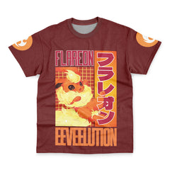 Flareon Pokemon Streetwear T-Shirt