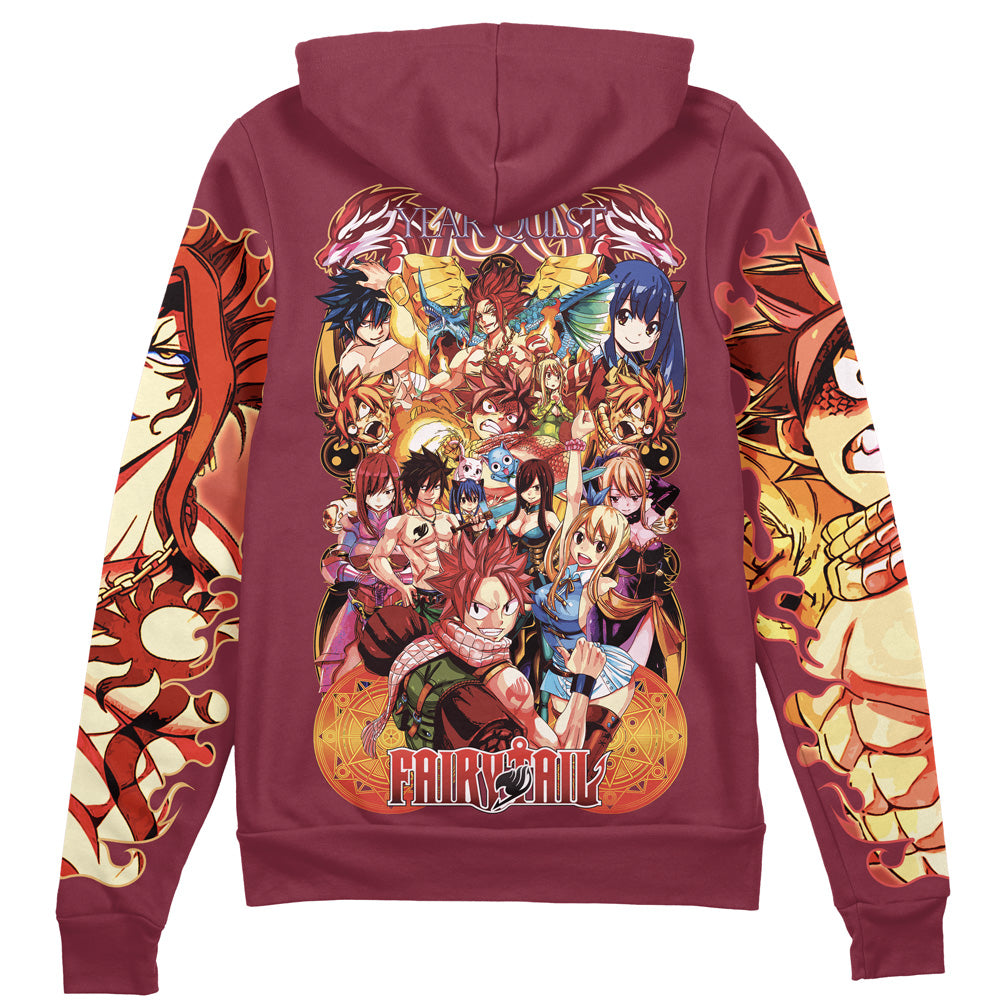 Fairy Tail 100-Year Quest Streetwear Zip Hoodie Jacket