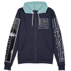 Megumi Fushiguro Jujutsu Kaisen Streetwear Zip Hoodie Jacket