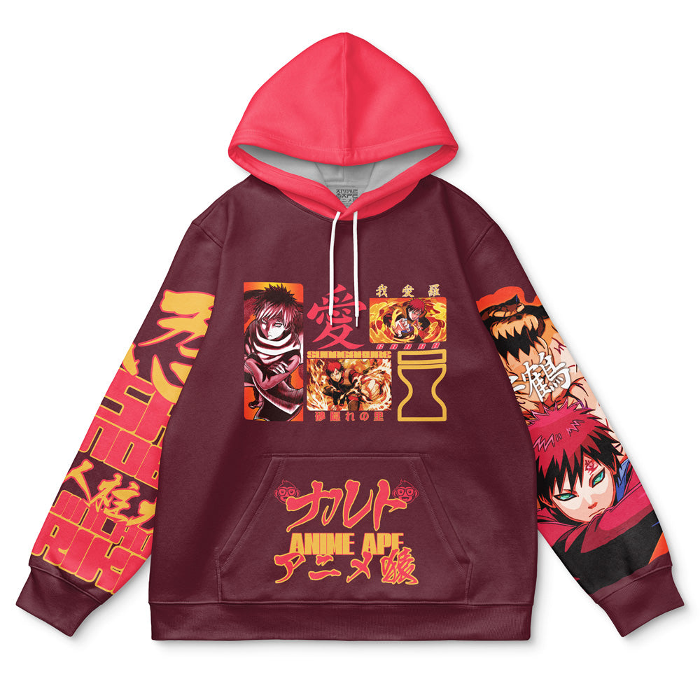 Gaara V2 Shippuden Streetwear Hoodie