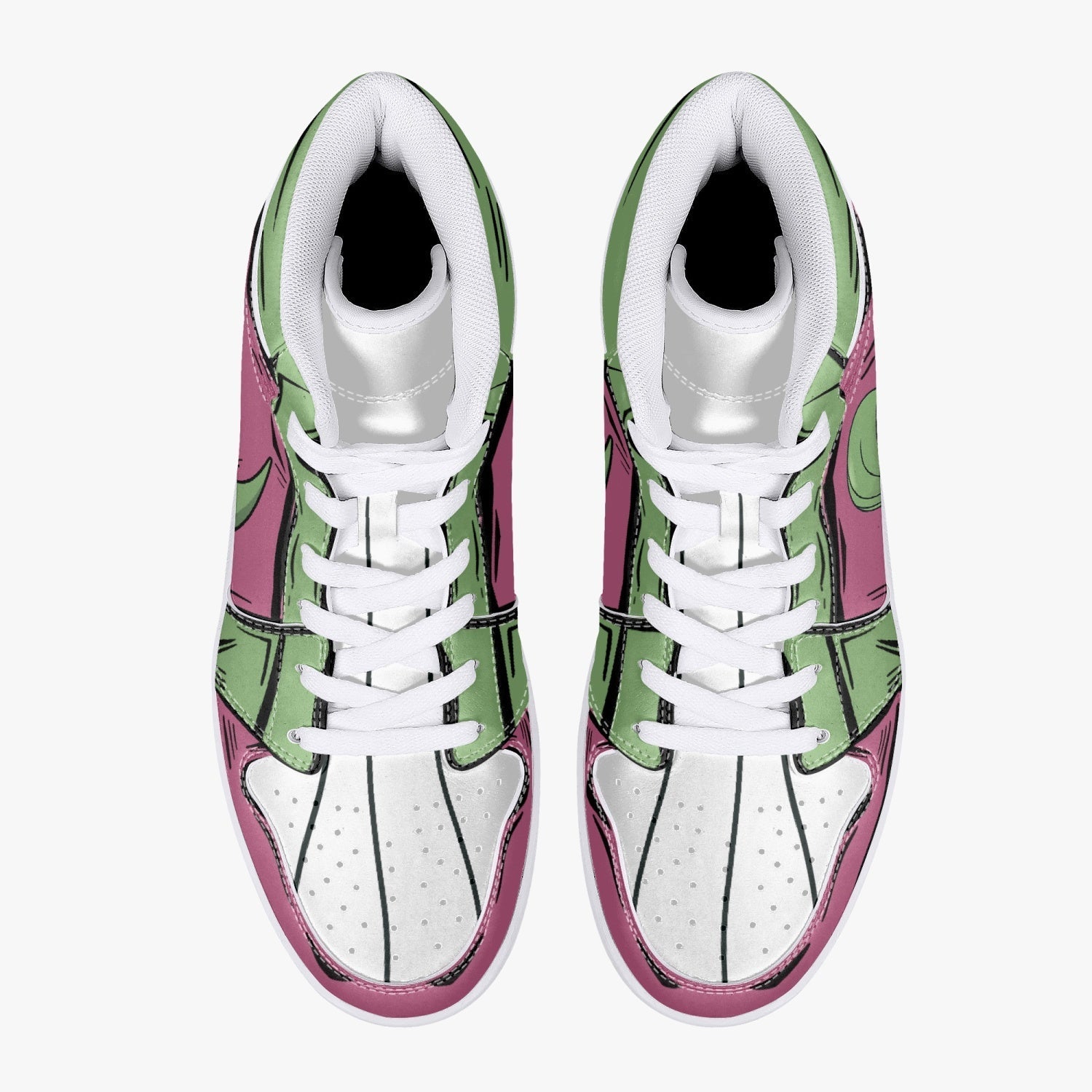 Gardevoir Pokemon Mid 1 Basketball Shoes