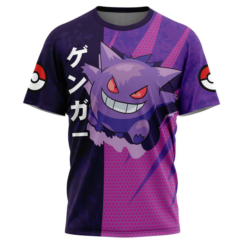 Gengar Attack Pokemon T-Shirt