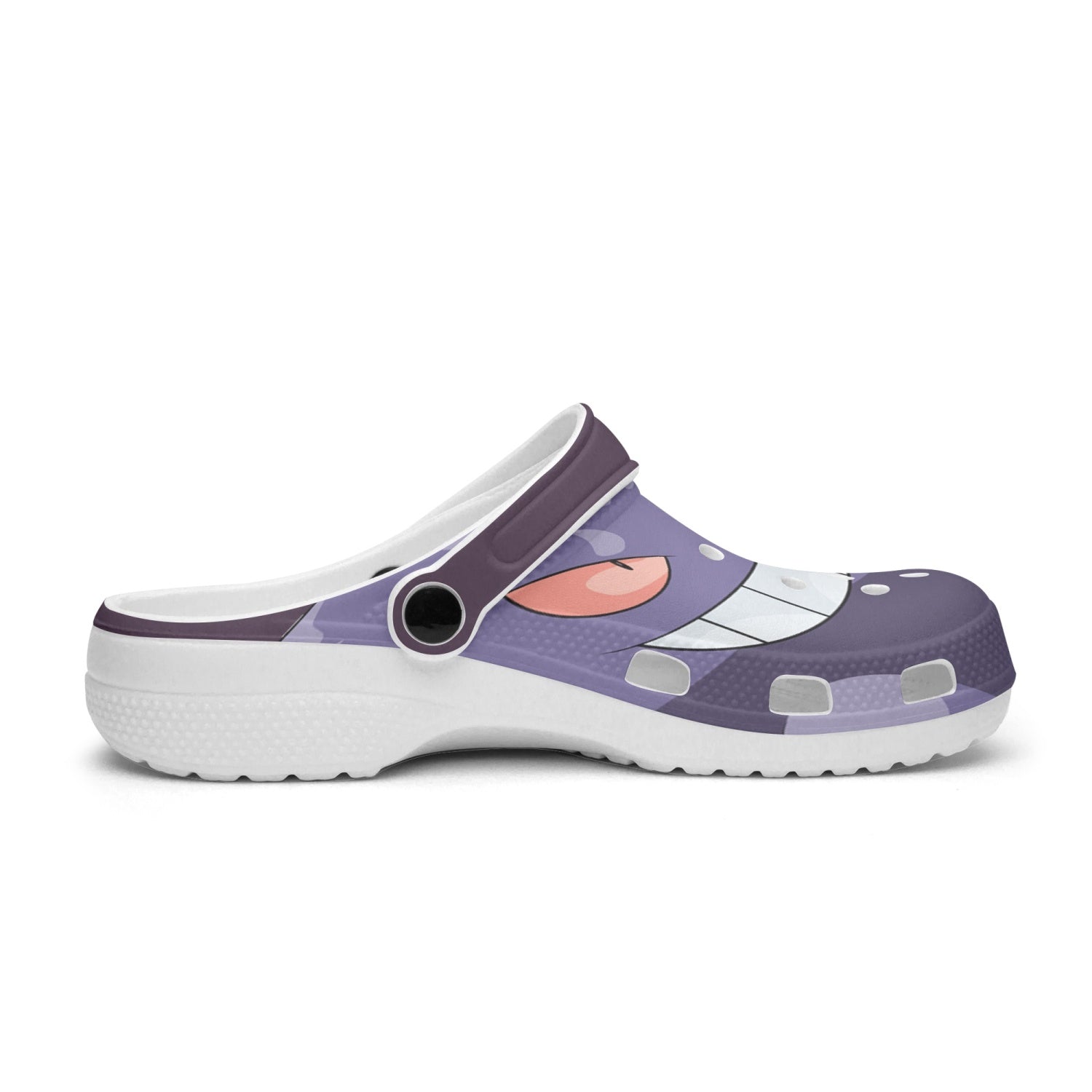 Gengar Pokemon Custom Clogs for Kids