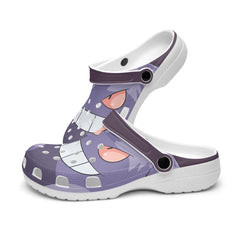 Gengar Pokemon Custom Clogs for Kids