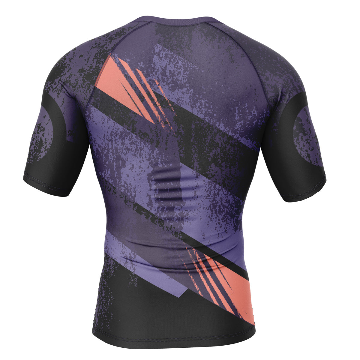 Gengar V1 Pokemon Short Sleeve Rash Guard Compression Shirt