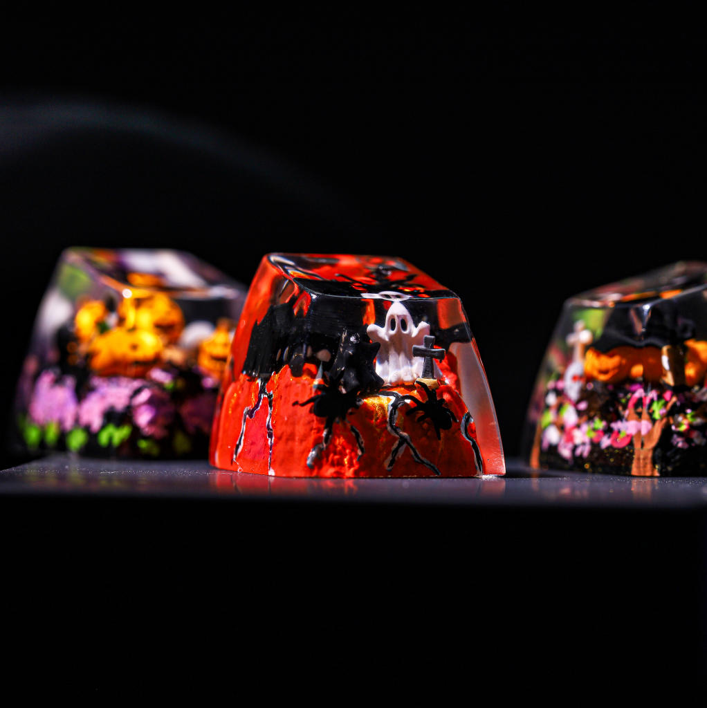 Ghost Halloween keycap ver 2 - Hirosart