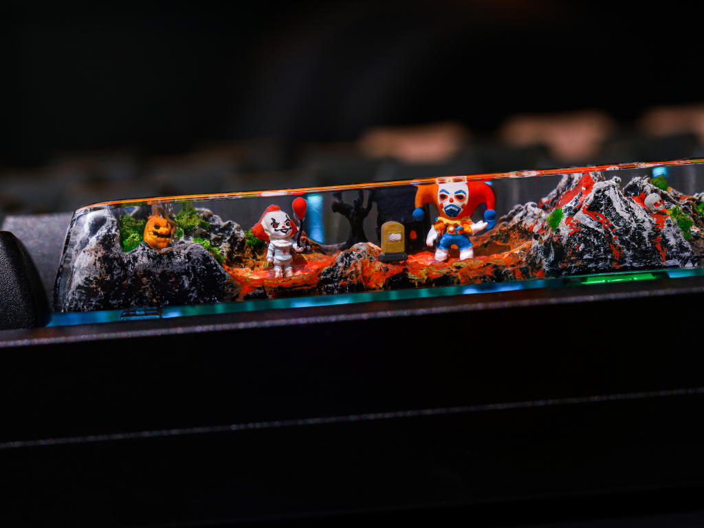 Ghost Halloween keycap ver 2 - Hirosart