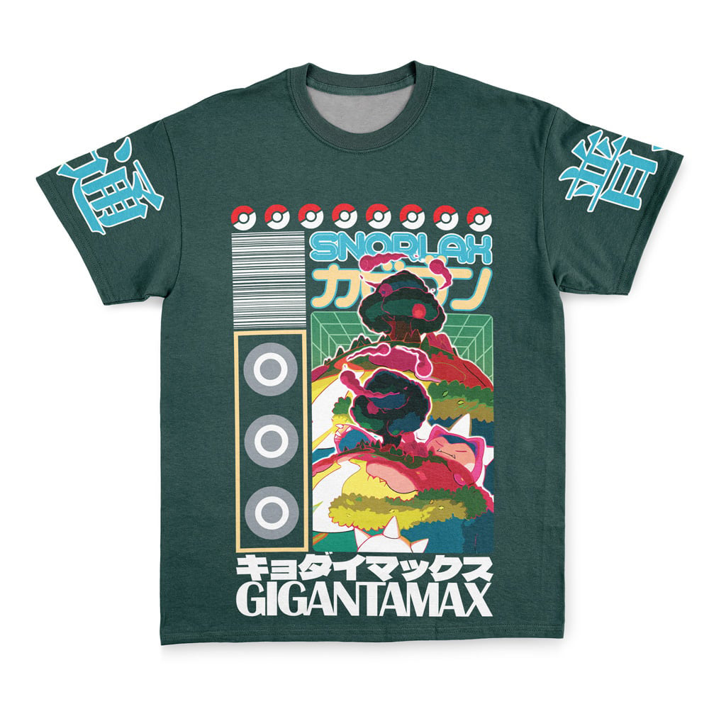 Gigantamax Snorlax Pokemon Streetwear T-Shirt