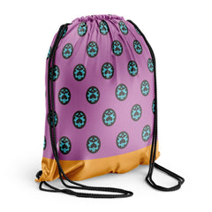 Giorno Giovanna Anime Jojo's Bizarre Adventure Drawstring Bag