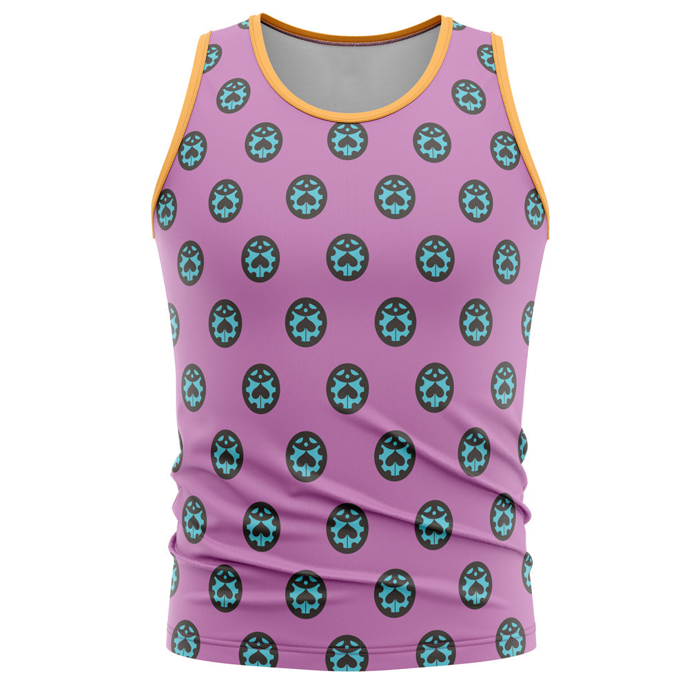 Giorno Giovanna Anime Jojo's Bizarre Adventure Tank Top