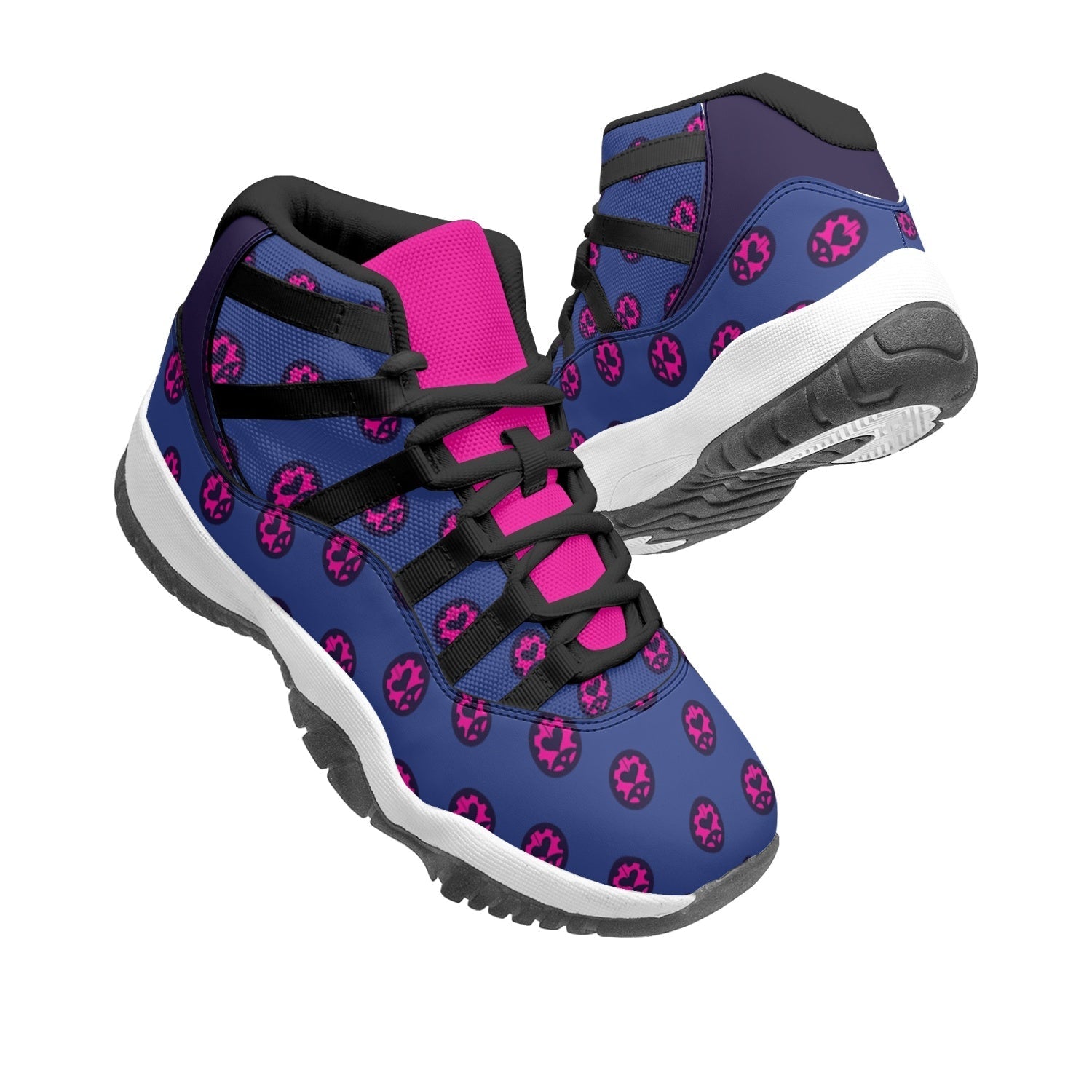 Giorno Giovanna Jojo's Bizarre Adventure Mid 11 Basketball Shoes