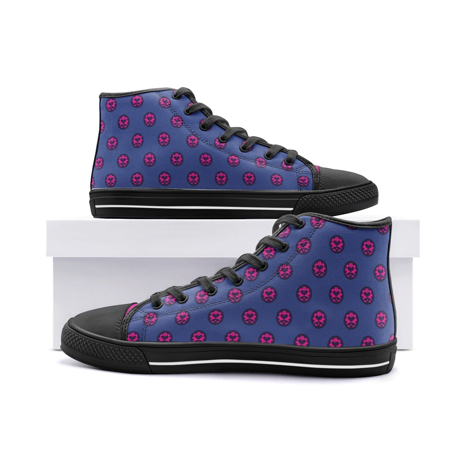 Giorno Giovanna JoJo's Bizarre Adventure Classic High Top Canvas Shoes