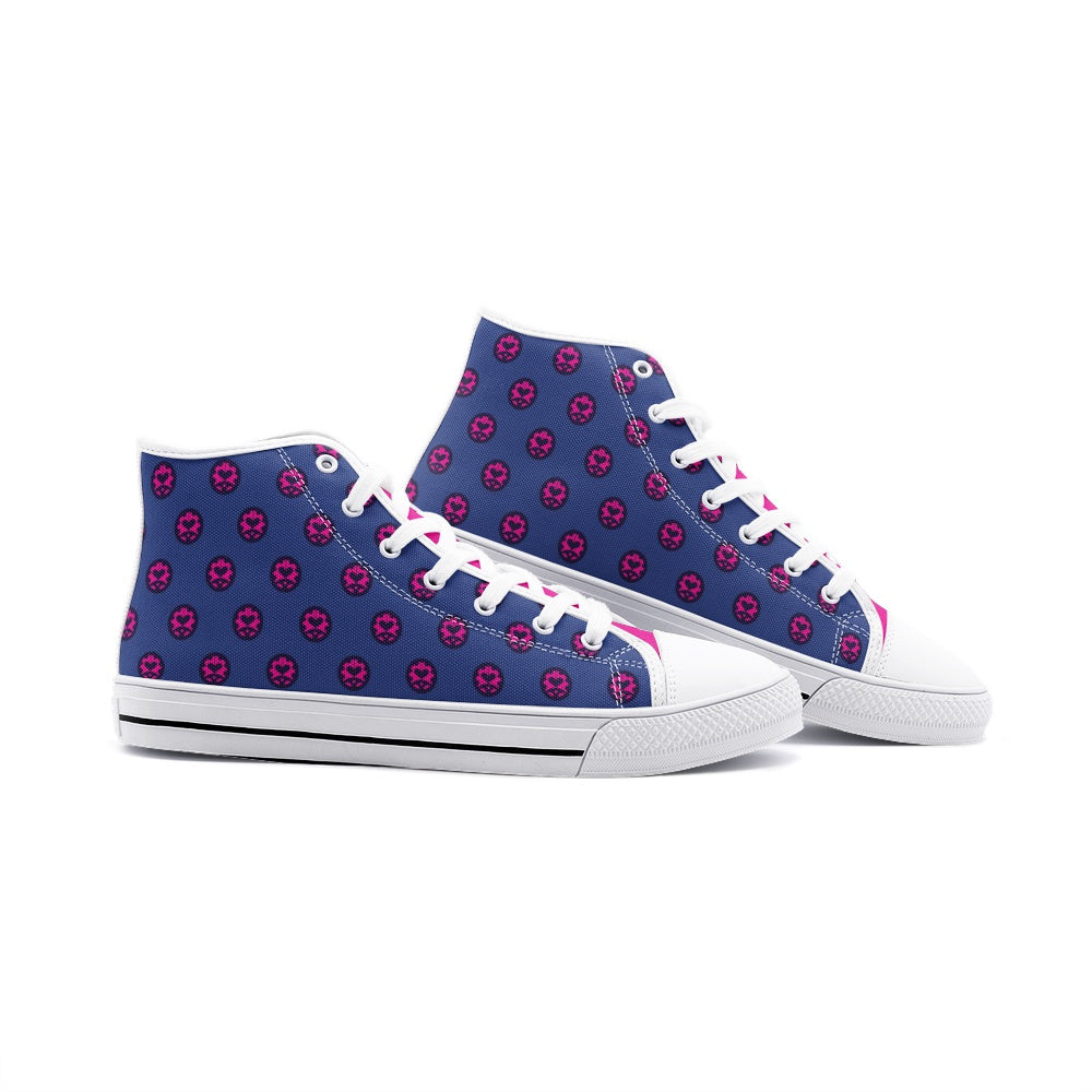 Giorno Giovanna JoJo's Bizarre Adventure Classic High Top Canvas Shoes