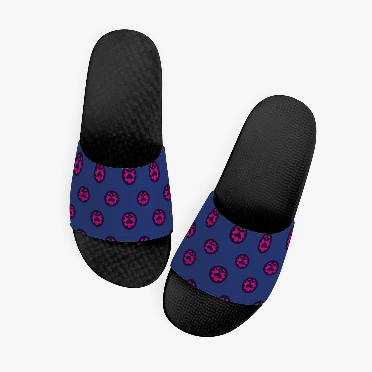 Giorno Giovanna Jojo's Bizarre Adventures Slides Custom Sandals