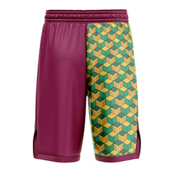 Giyu Tomioka Demon Slayer Basketball Shorts