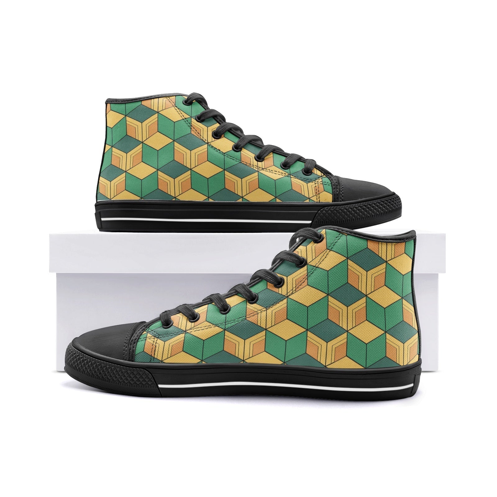 Giyu Tomioka Demon Slayer Classic High Top Canvas Shoes