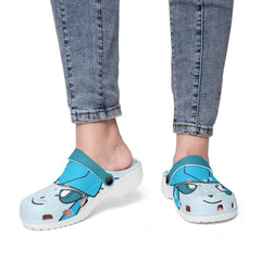 Glaceon Pokemon Custom Clogs for Kids