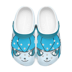 Glaceon Pokemon Custom Clogs