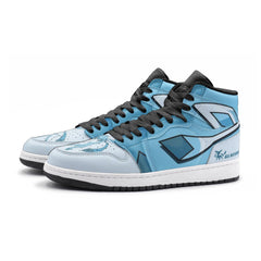 Glaceon Pokemon Mid 1 Basketball Shoes