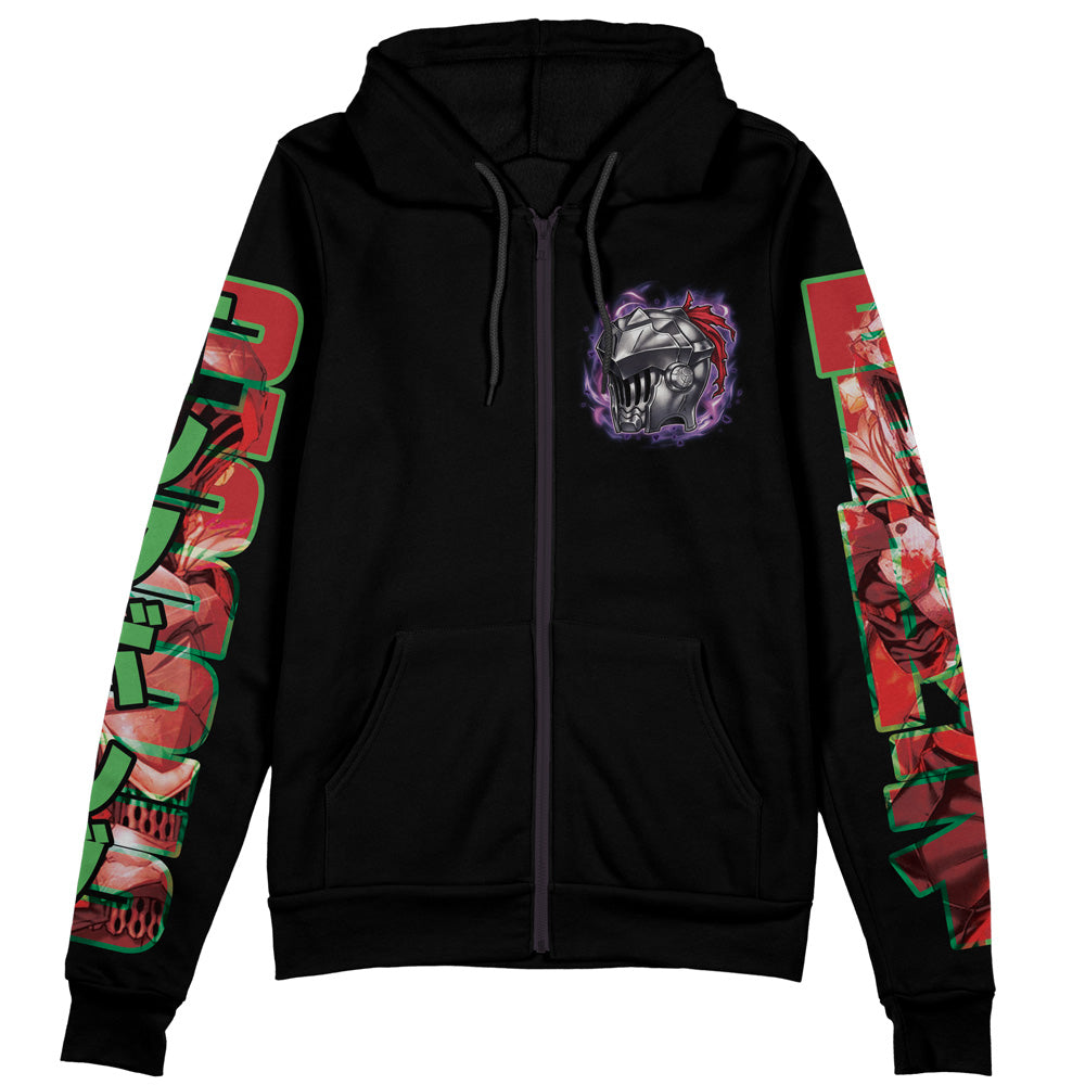 Goblin Slayer Streetwear Zip Hoodie Jacket