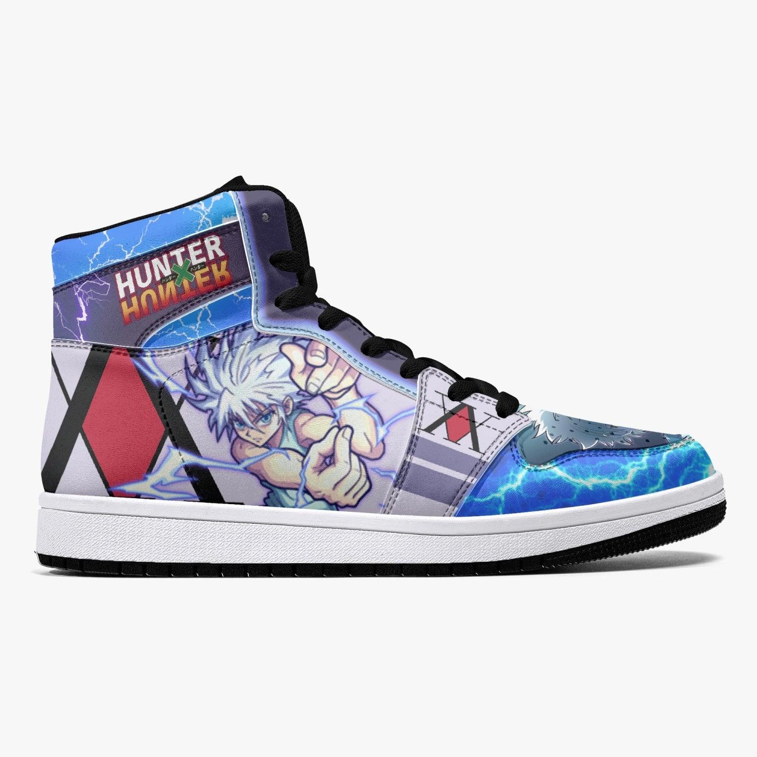 Godspeed Killua Hunter X Hunter Mid 1 Basketball Shoes for Kids