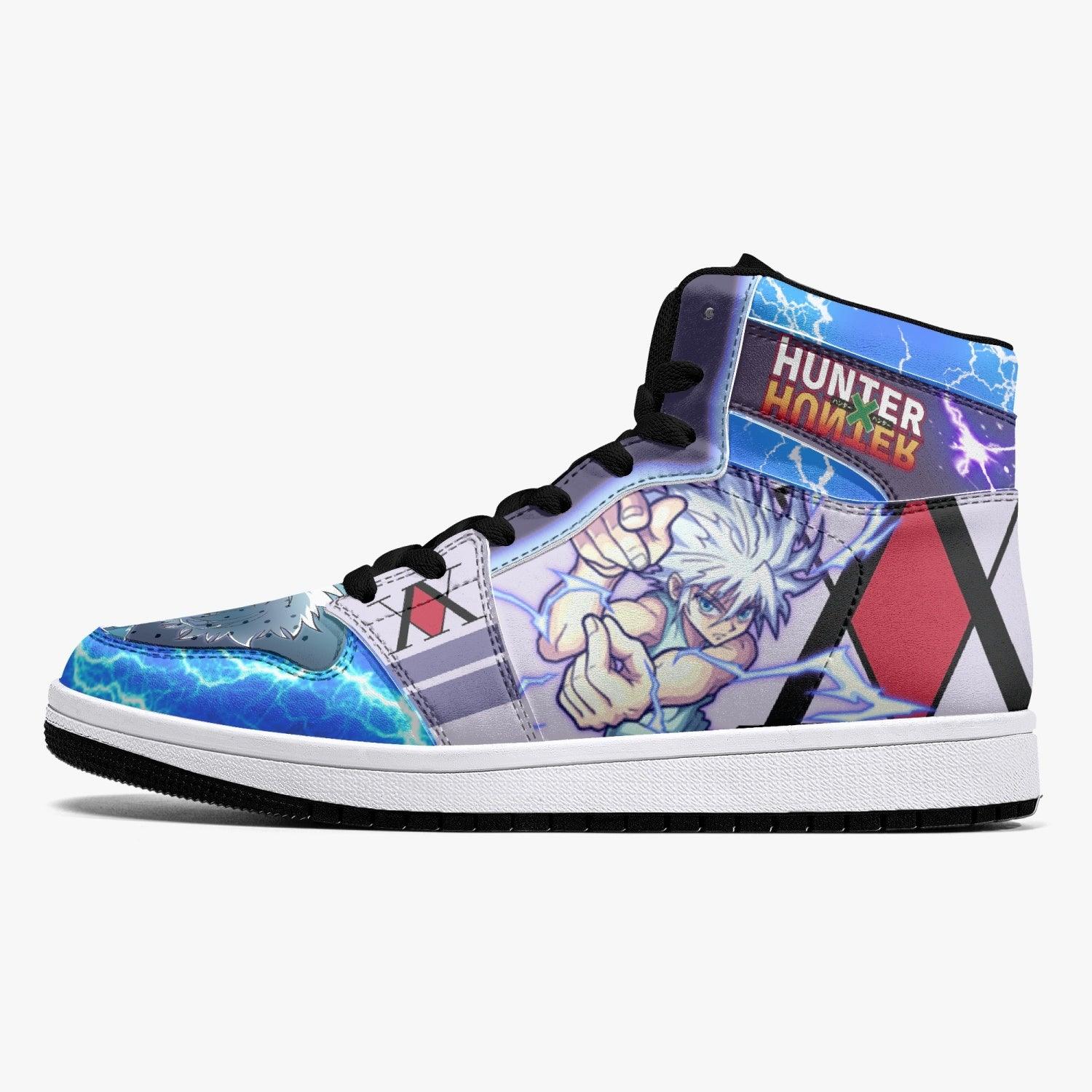 Godspeed Killua Hunter X Hunter Mid 1 Basketball Shoes for Kids