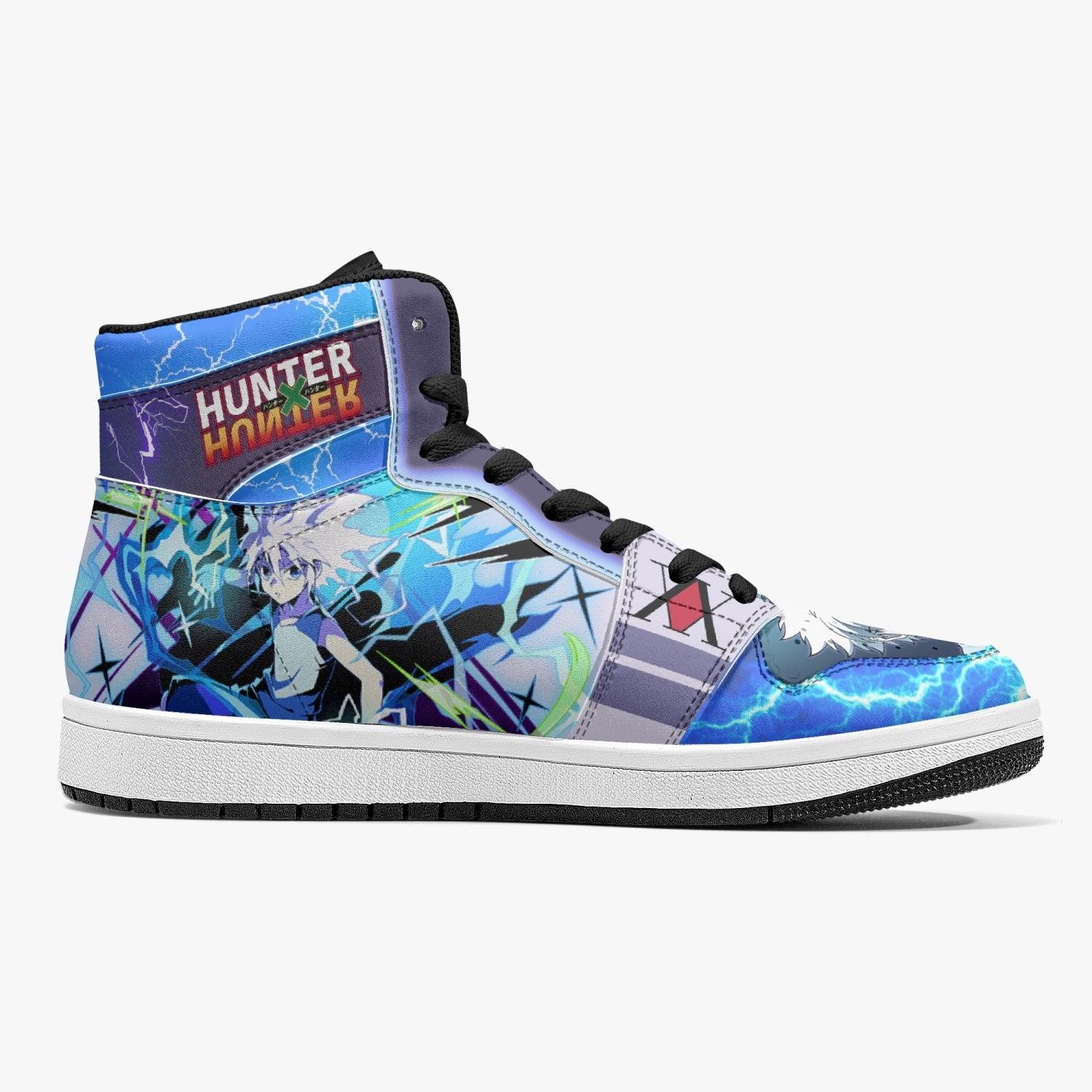 Godspeed Killua Hunter X Hunter Mid 1 Basketball Shoes for Kids