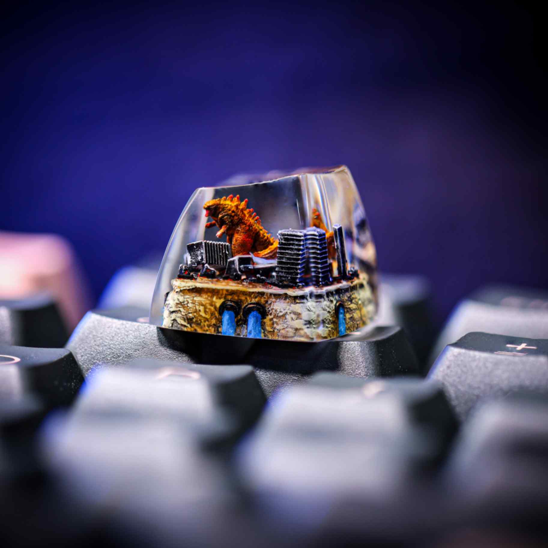 Godzilla Monster Artisan Keycap - Hirosart