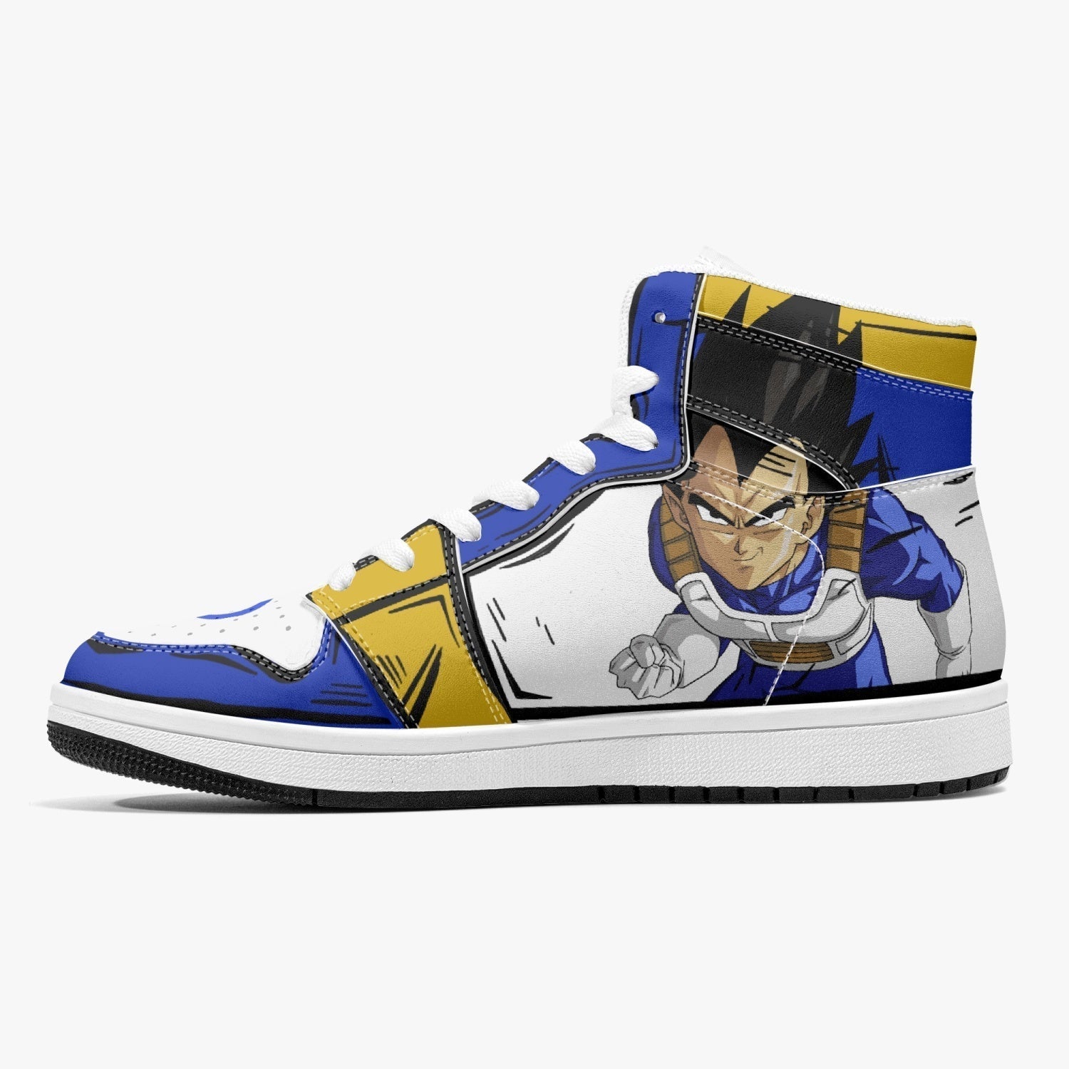 Goku and Vegeta Dragon Ball Mid 1 Basketball Shoes