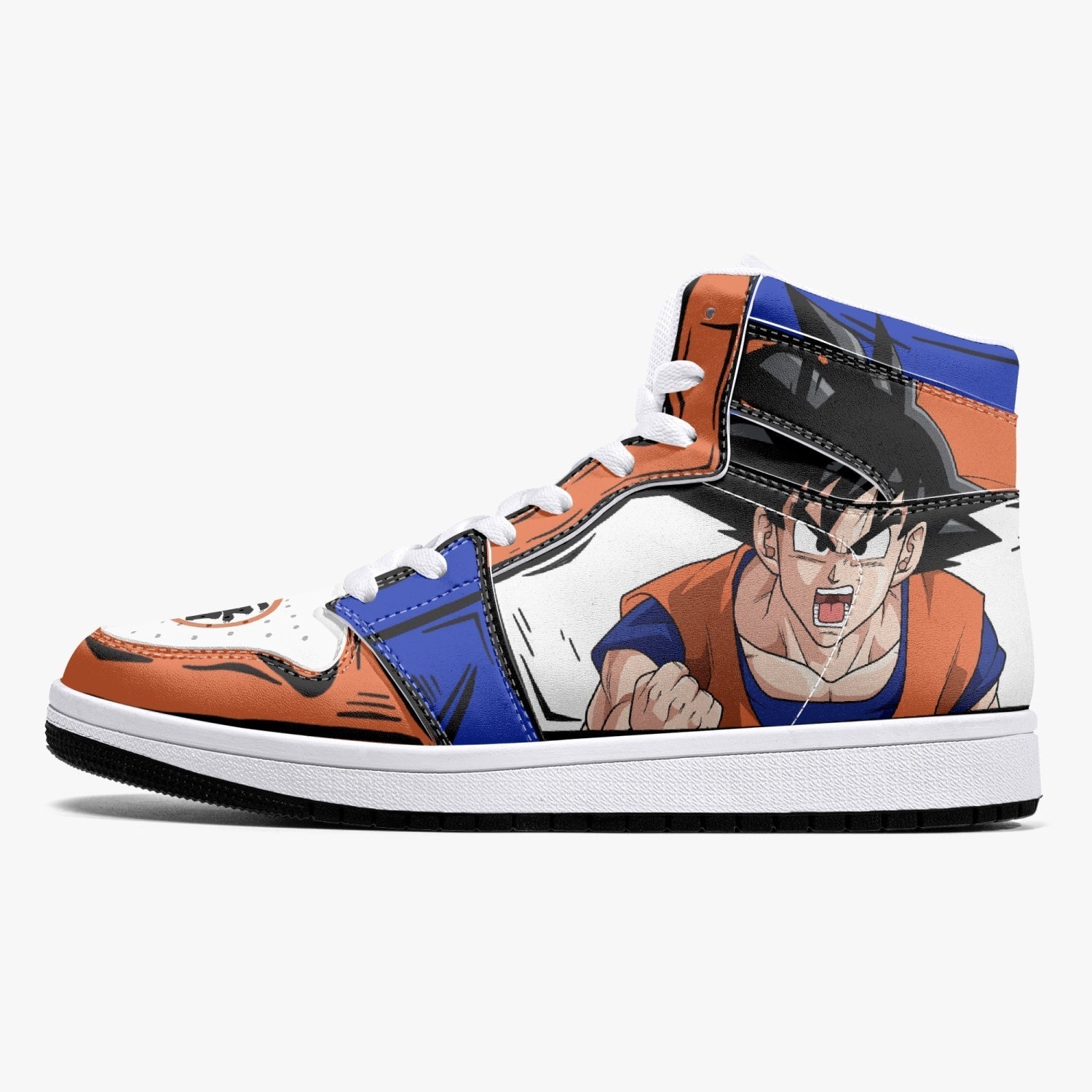 Goku and Vegeta Dragon Ball Mid 1 Basketball Shoes