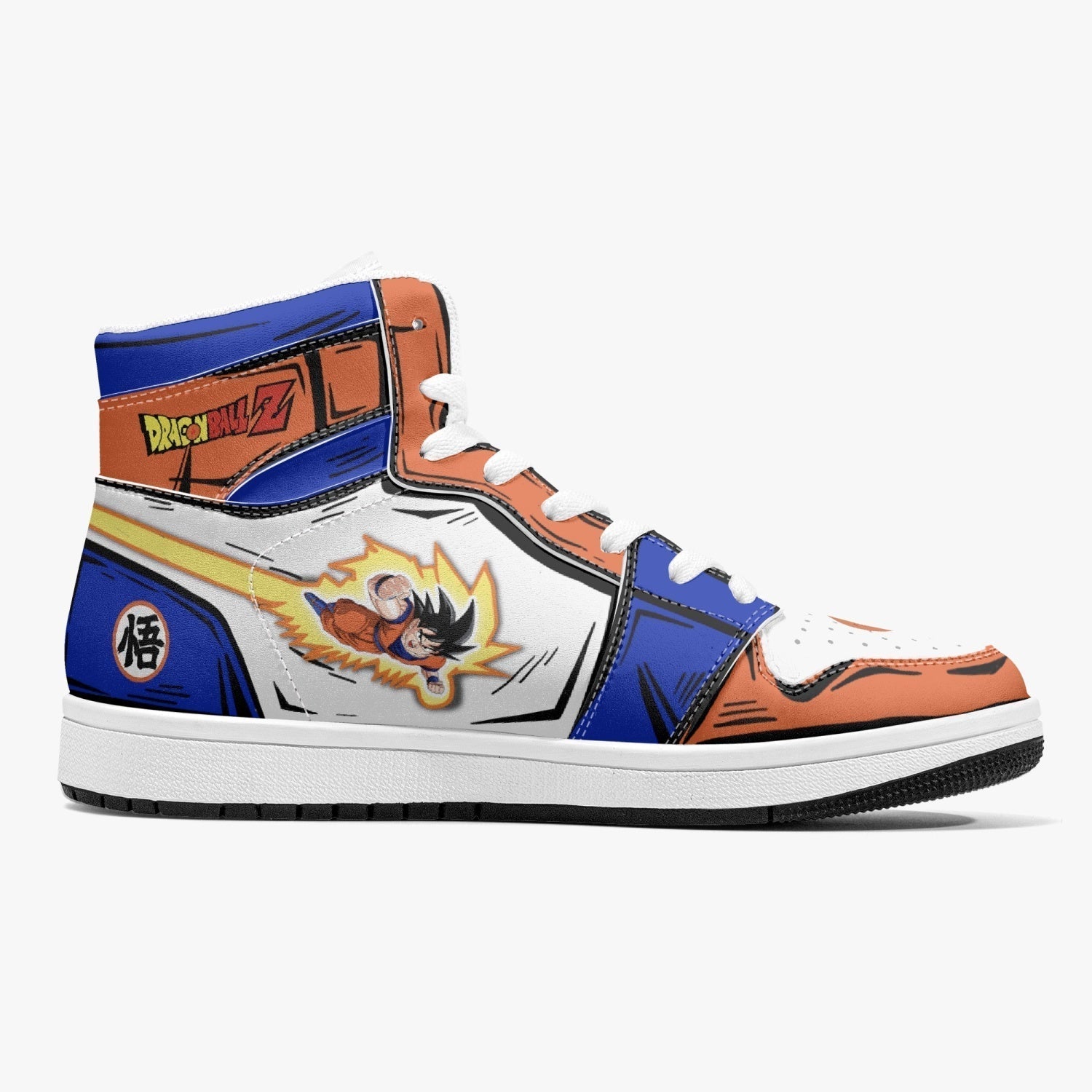 Goku and Vegeta Dragon Ball Mid 1 Basketball Shoes