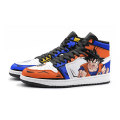 Goku and Vegeta Dragon Ball Z V2 Mid 1 Basketball Shoes