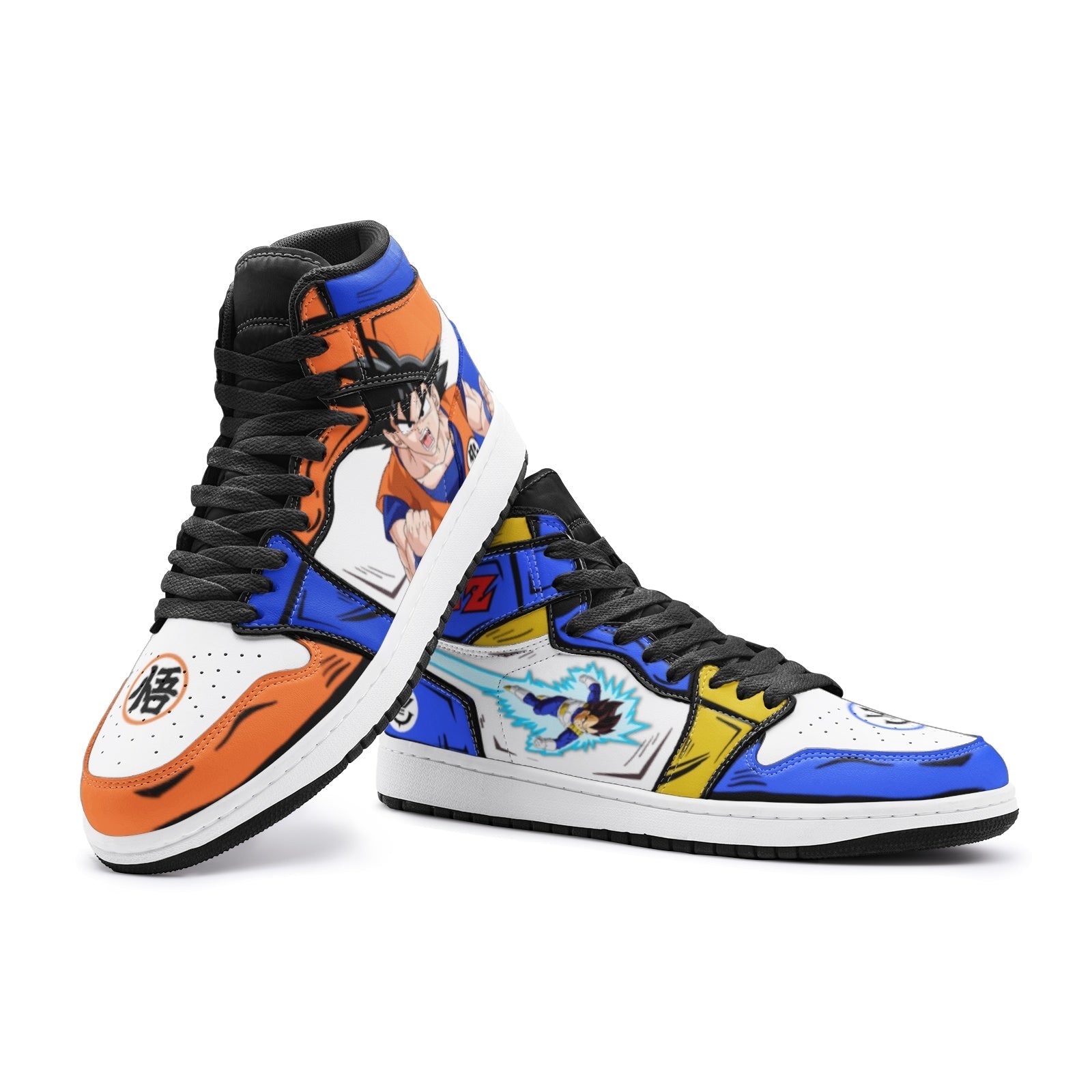 Goku and Vegeta Dragon Ball Z V2 Mid 1 Basketball Shoes