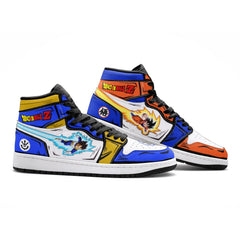 Goku and Vegeta Dragon Ball Z V2 Mid 1 Basketball Shoes