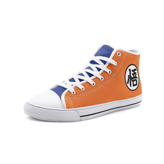 Goku Dragon Ball Z Classic High Top Canvas Shoes