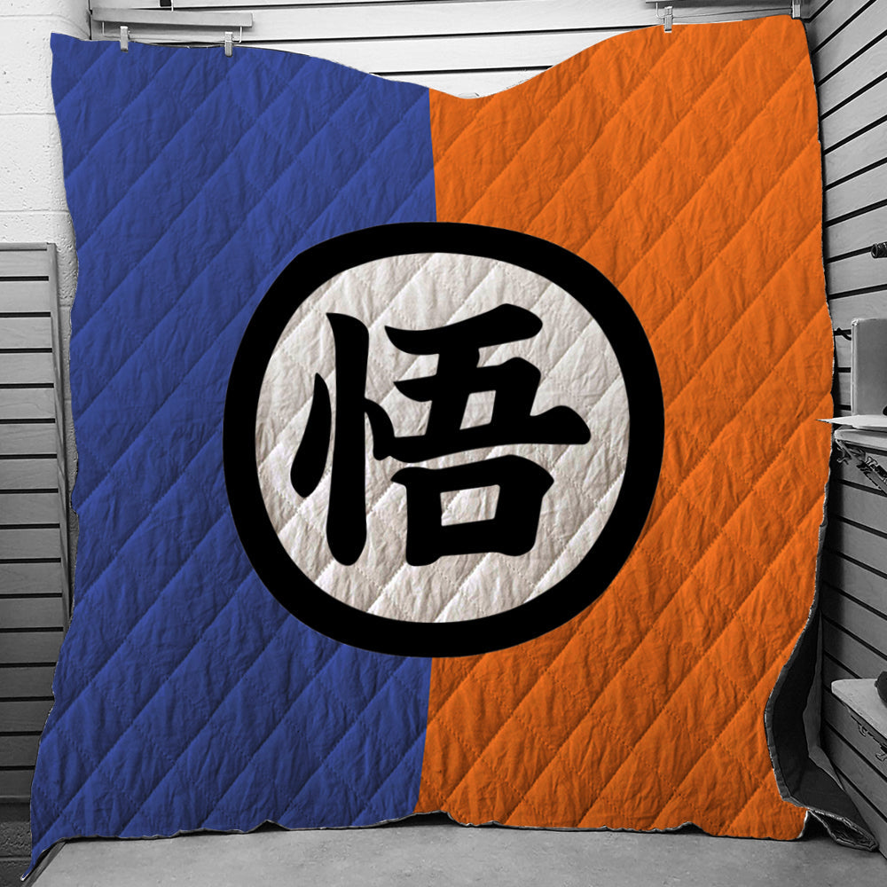 Goku Dragon Ball Z Quilt Blanket