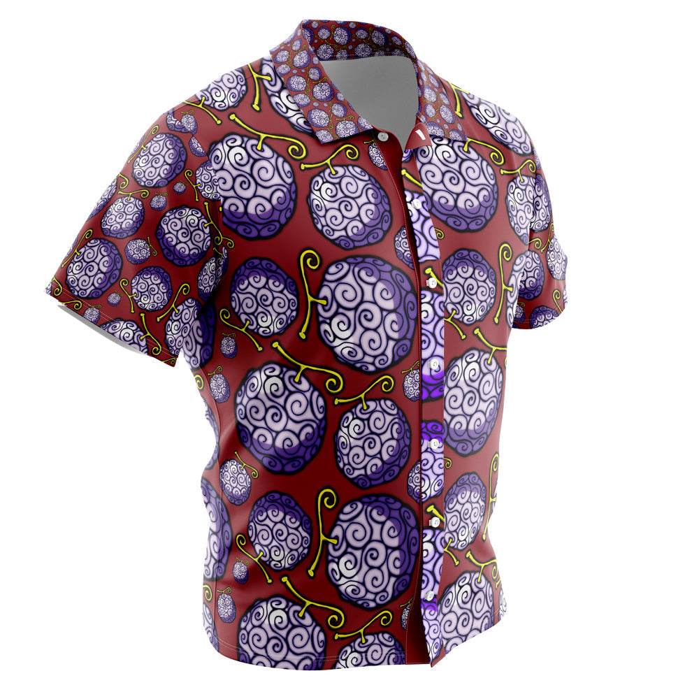 Gomu Gomu no Mi One Piece Button Up Hawaiian Shirt