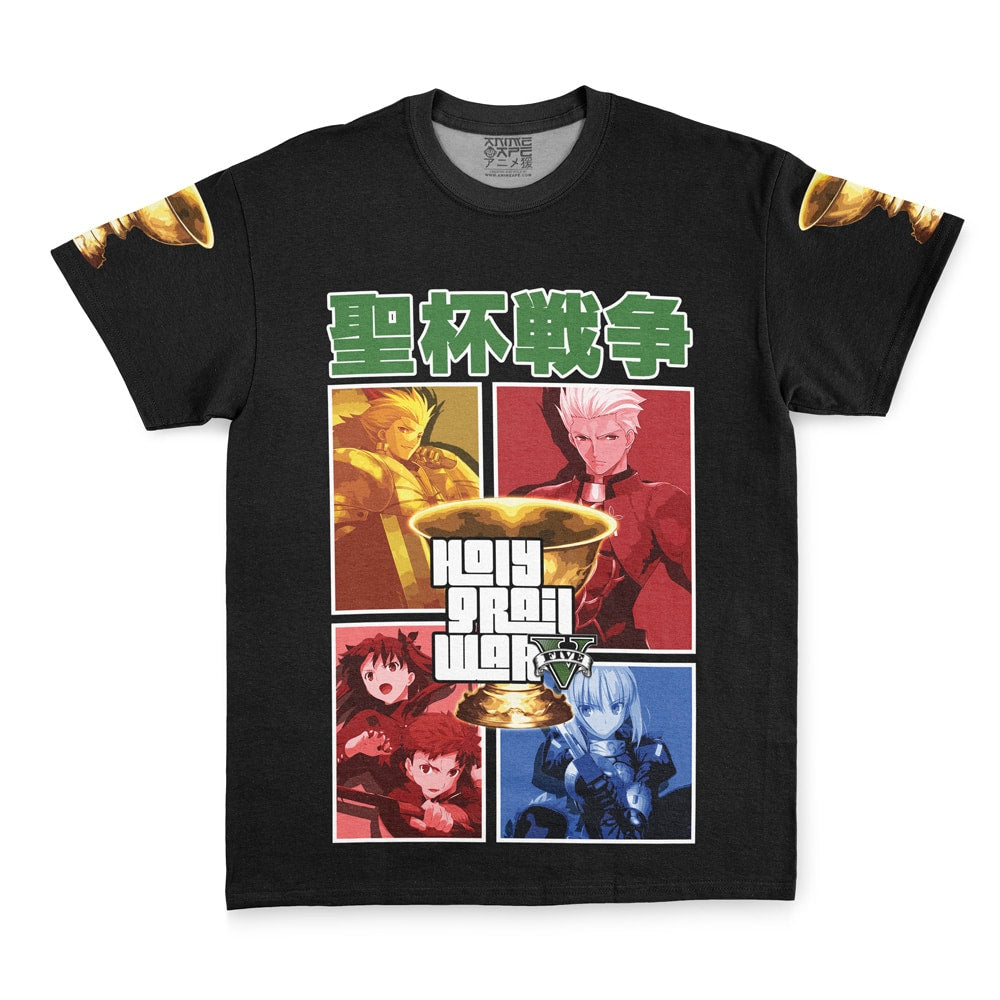 Holy Grail War Fate Stay Night Unlimited Blade Works Streetwear T-Shirt